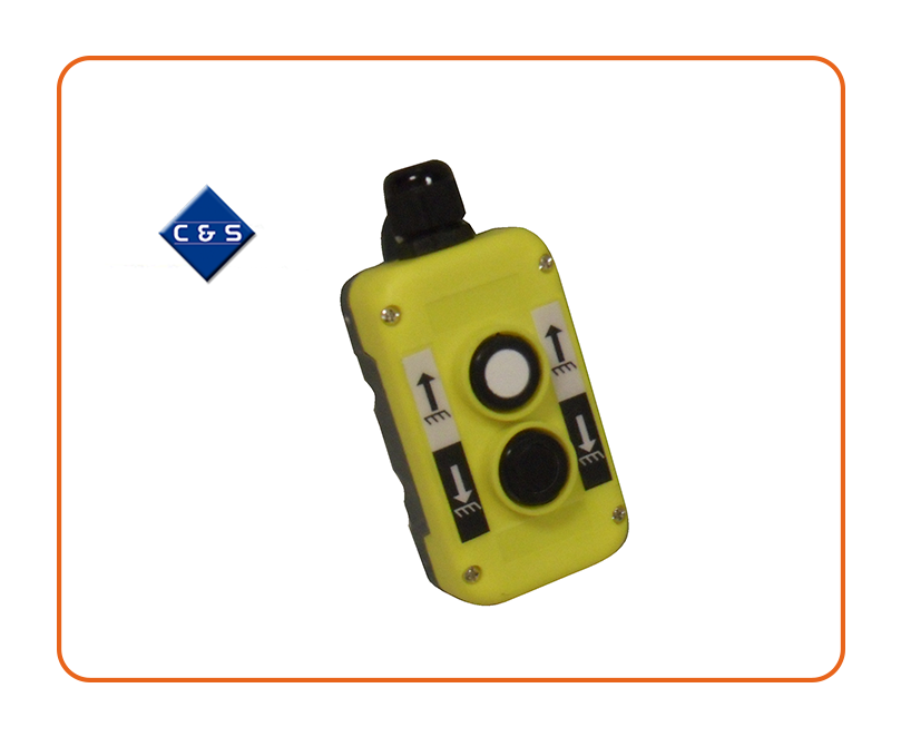 2 Button Switch Box with Up and Down | C and S Shutters