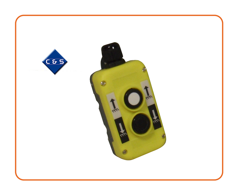 2 Button Switch Box with Up and Down | C and S Shutters