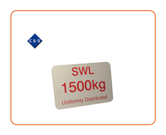 1500 SWL Label - C and S Shutters 