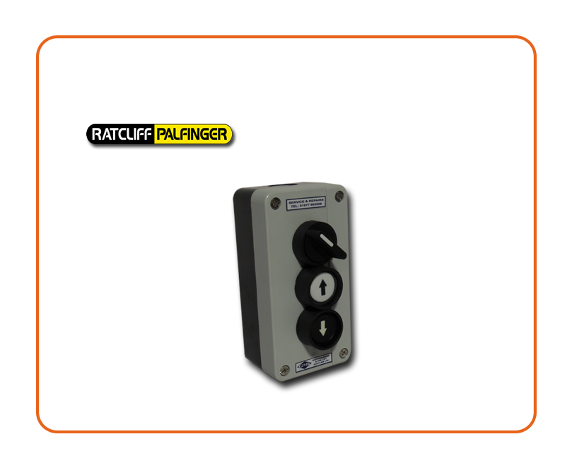 3 Button Control Box 3 Button Switch Box in Grey | C and S Shutters