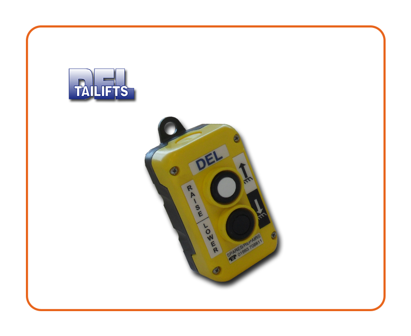 2 Button Control Station - Up & down c/w gland, part number 72537-01 ...