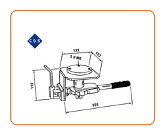 Curtain Tensioner - R48 - C and S Shutters 