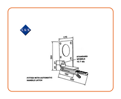 Curtain Tensioners - R65 - C and S Shutters 