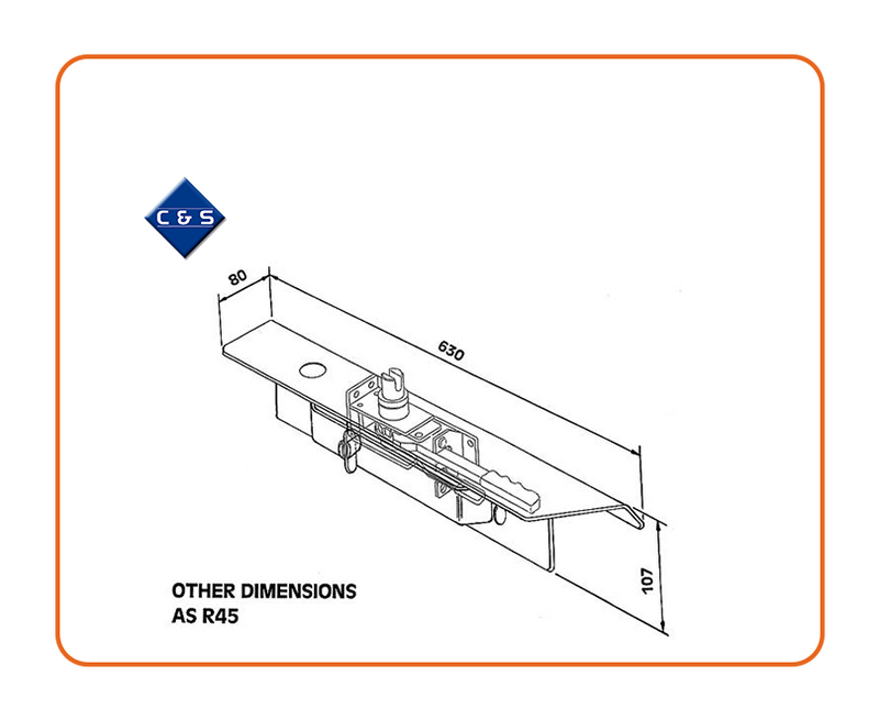 Curtain Tensioners - R66 - C and S Shutters 